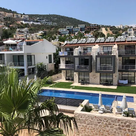 Stone House Aparts 1 1 Mit Zwei Balkona Kalkan No 4 דירה קס